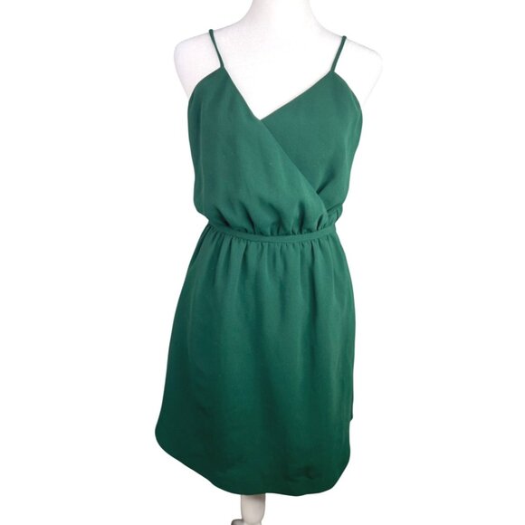 Madewell Wrap Front Cami Sundress in Bowling Green With Pockets Size 4 - Picture 5 of 15